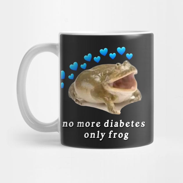 No More Diabetes Only Frog by CatGirl101